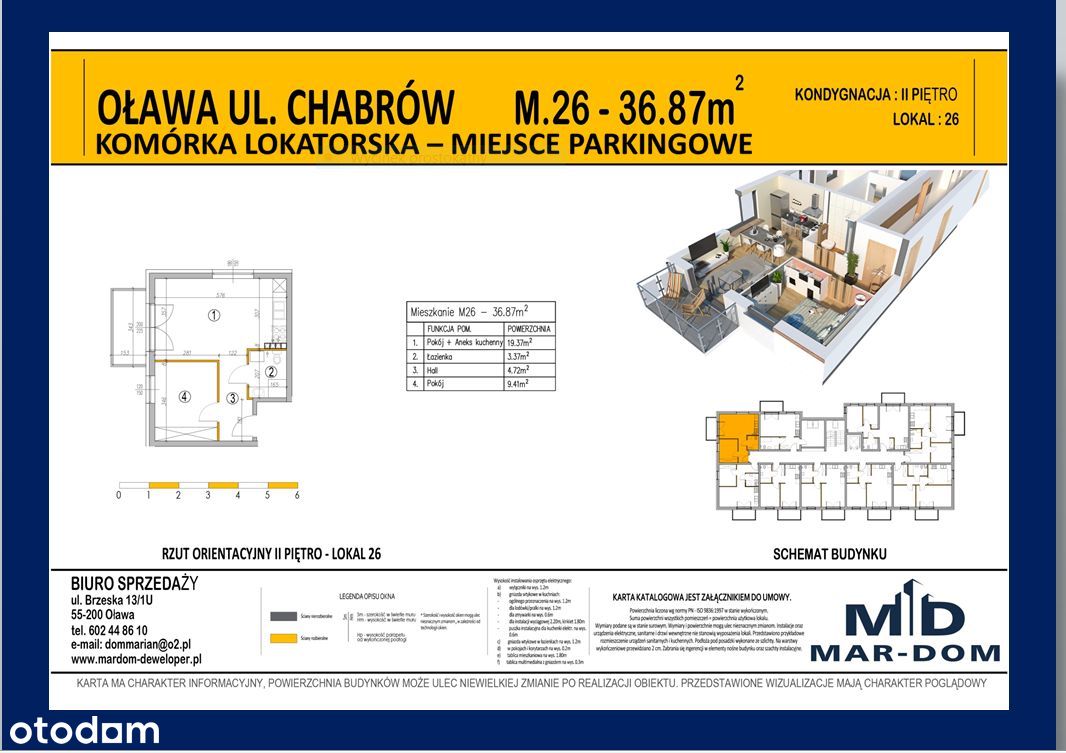 Deweloper Oława nowe mieszkanie - wysoki standard