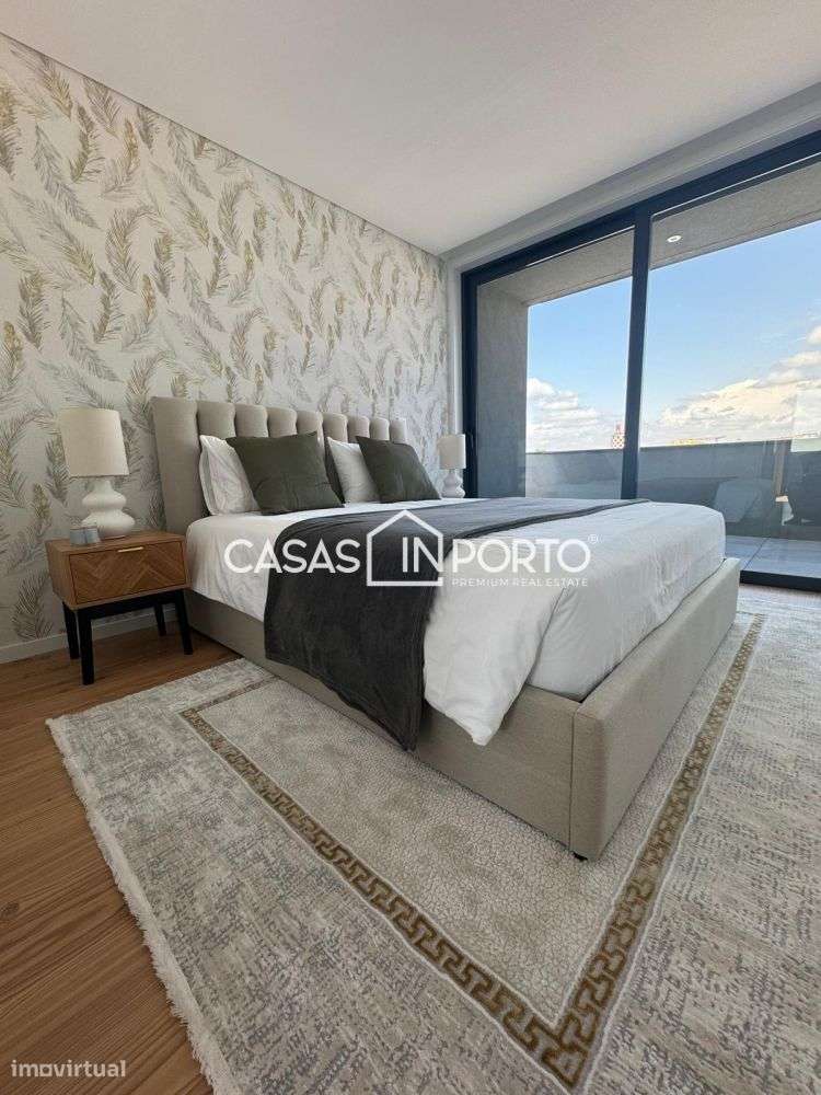 T1 de Luxo junto ao Pólo Universitário com terraço. - Grande imagem: 2/30