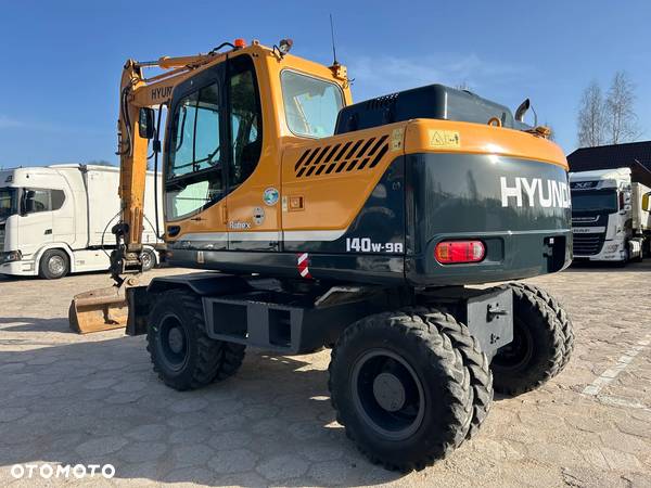 Caterpillar HYUNDAI ROBEX 140W-9A / KOPARKA KOŁOWA / 9 TYS. MTH / 2016 ROK !! - 7