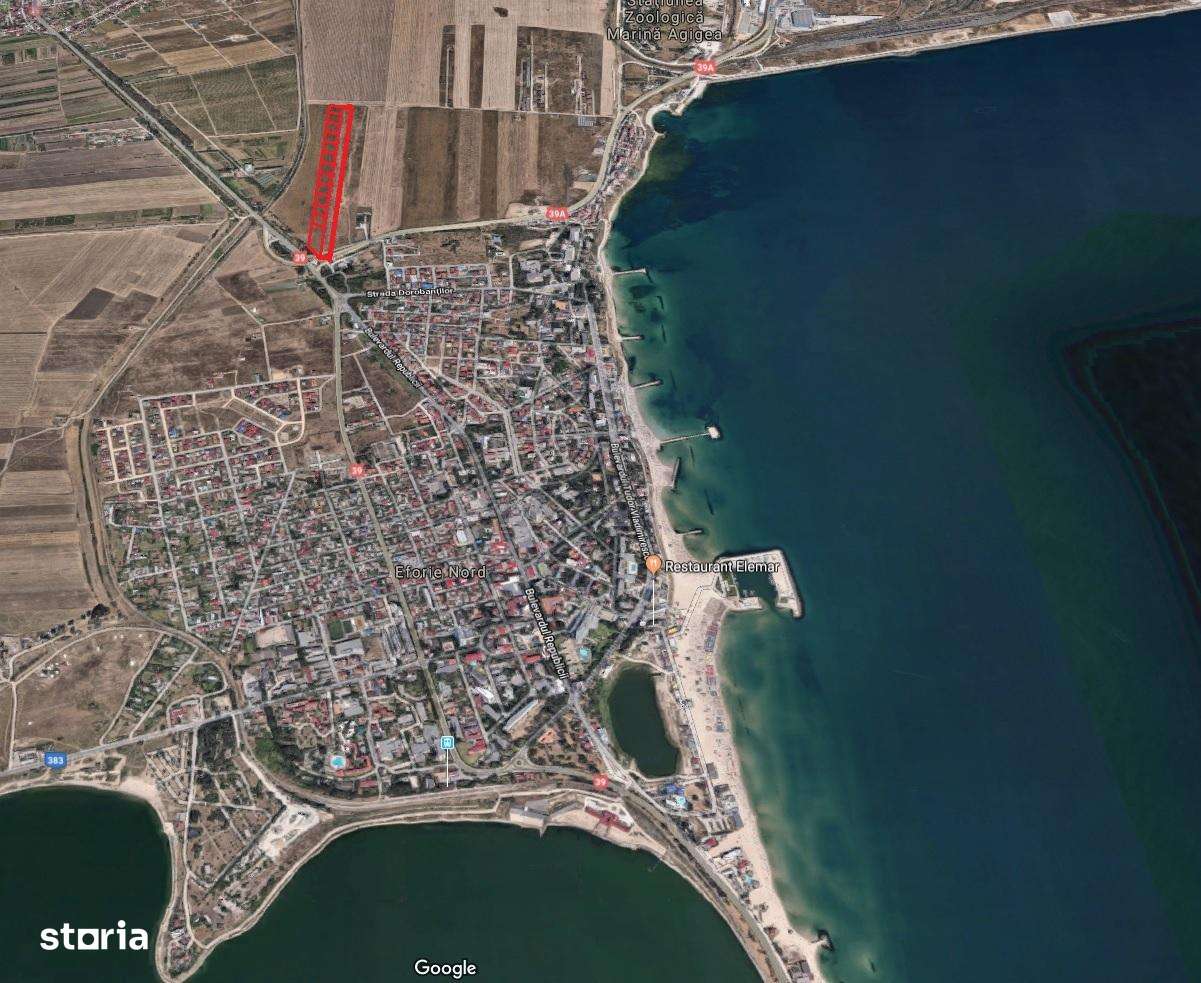 Teren Eforie Nord loturi 1000mp investitie garantata - Imagine principală: 1/3