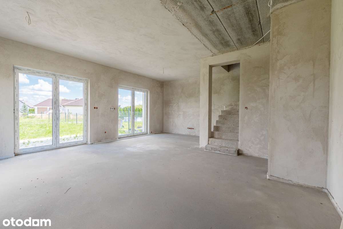 Dom w zabudowie bliźniaczej, 4 pokoje, ogród, Trzek (gmina Kostrzyn)-10