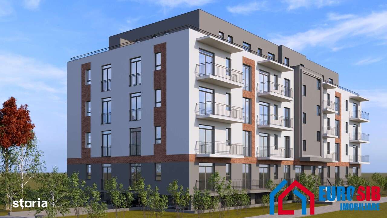 Penthouse Apartament 2 camere – terasă 41 mp, Magnolia Sibiu-1