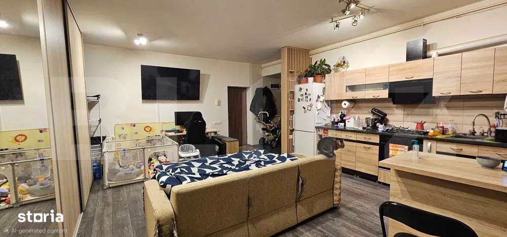 Apartament cu 2 camere, tip studio, modern, in zona Stupini - Imagine principală: 3/10