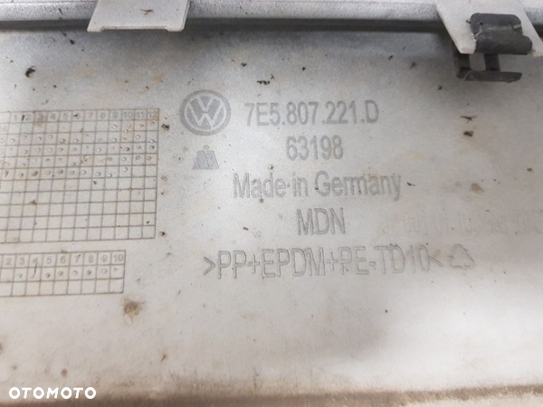 VW T6 15-20 ZDERZAK PRZEDNI PRZÓD BIAŁY MULTIVAN CARAVELLE 7E5807221D - 8