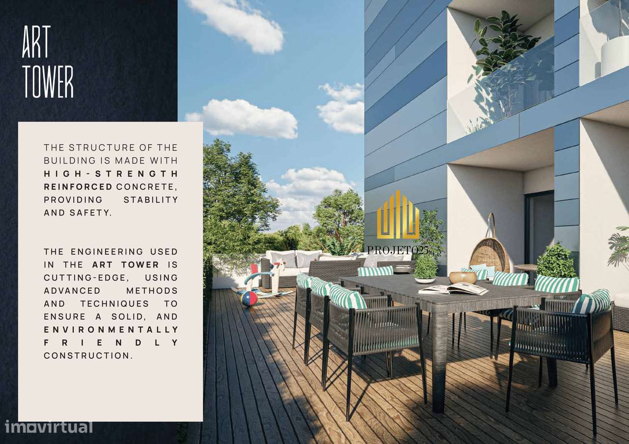 T3 NOVO COM TERRAÇO PRIVATIVO com 70m2, QUINTA DA PÍCUA.-9