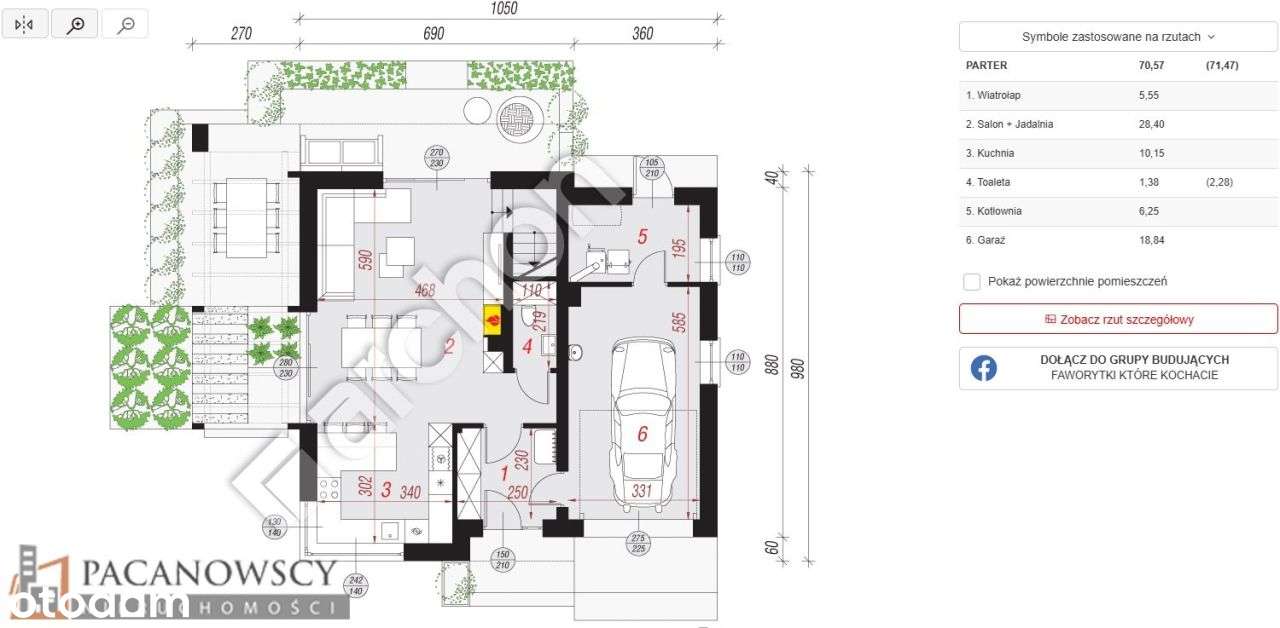 Dom, 125,58 m², Brzezie-10