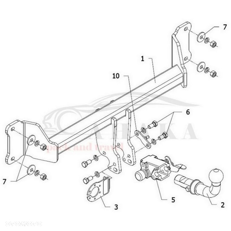 Hak Holowniczy Automat Do Bmw X4 F26 2014-2018 - 3