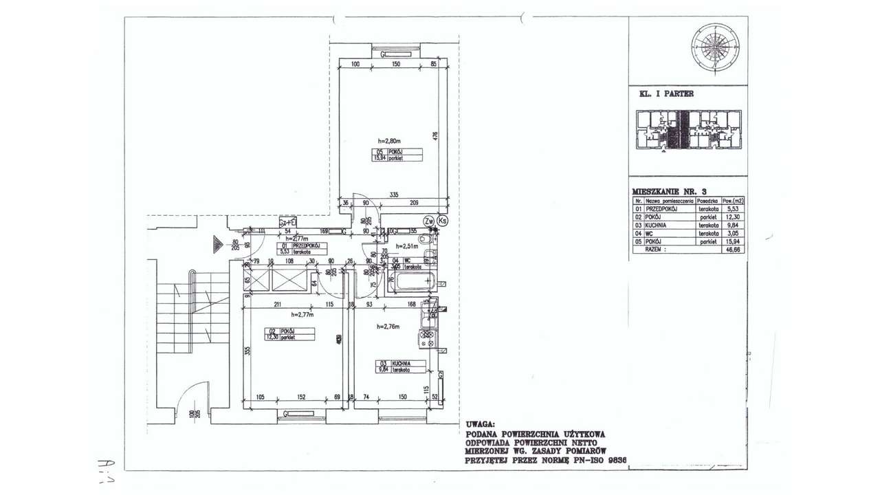 MIESZKANIE NA SPRZEDAŻ SADYBA 46 M2 - Pełny obrazek: 5/15