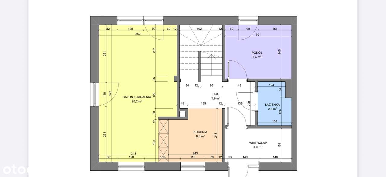 OKAZJA! Piękny dom w pobliżu lasu. 45 min. do Warszawy. - Pełny obrazek: 5/12