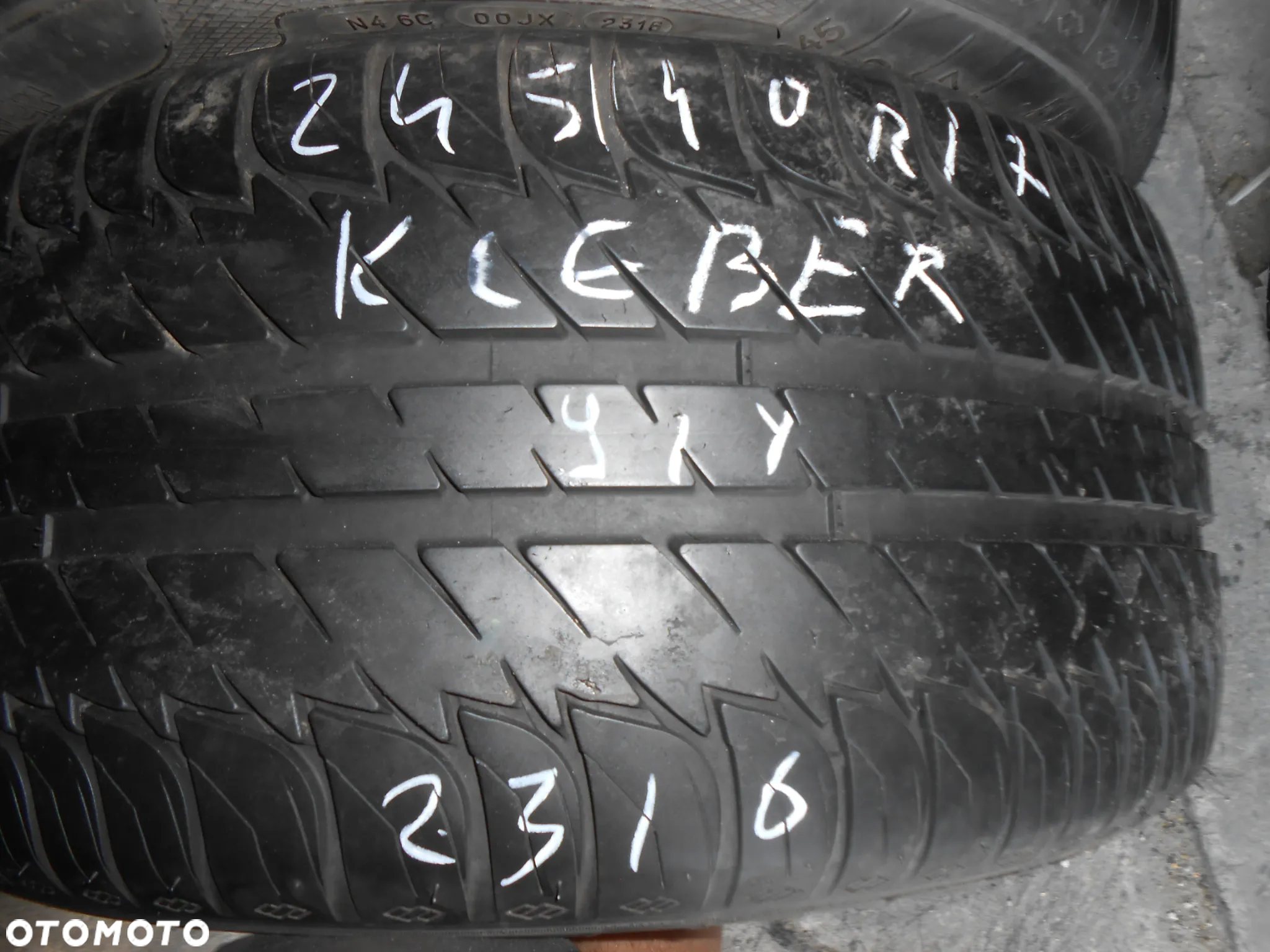 OPONY 245/40R17 KLEBER DYNAXER 3 DOT 2316 7.1MM - 3