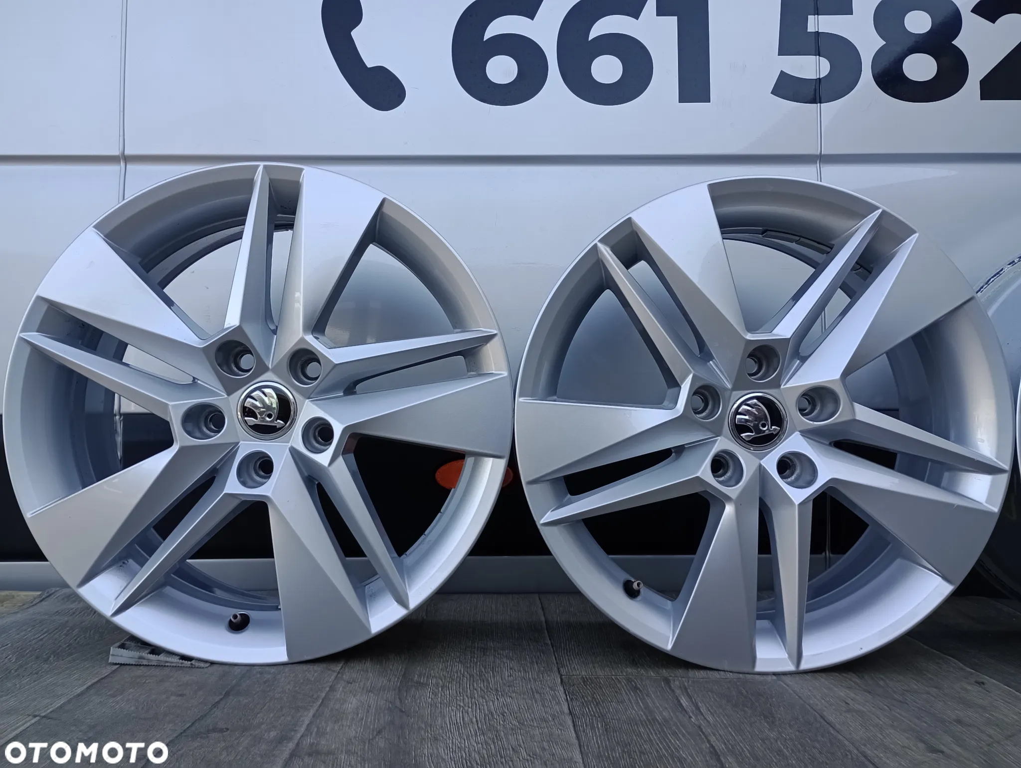 FELGI ALUMINIOWE 5x112 R17 6,5J ET41 SKODA KAROQ KODIAQ OCTAVIA SUPERB - 5