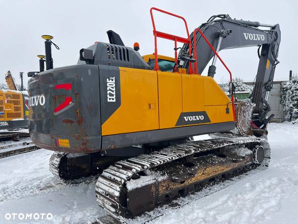 Volvo EC220EL 2 łyżki system 3D Leica ROTOTILT podwozie 90% - 4