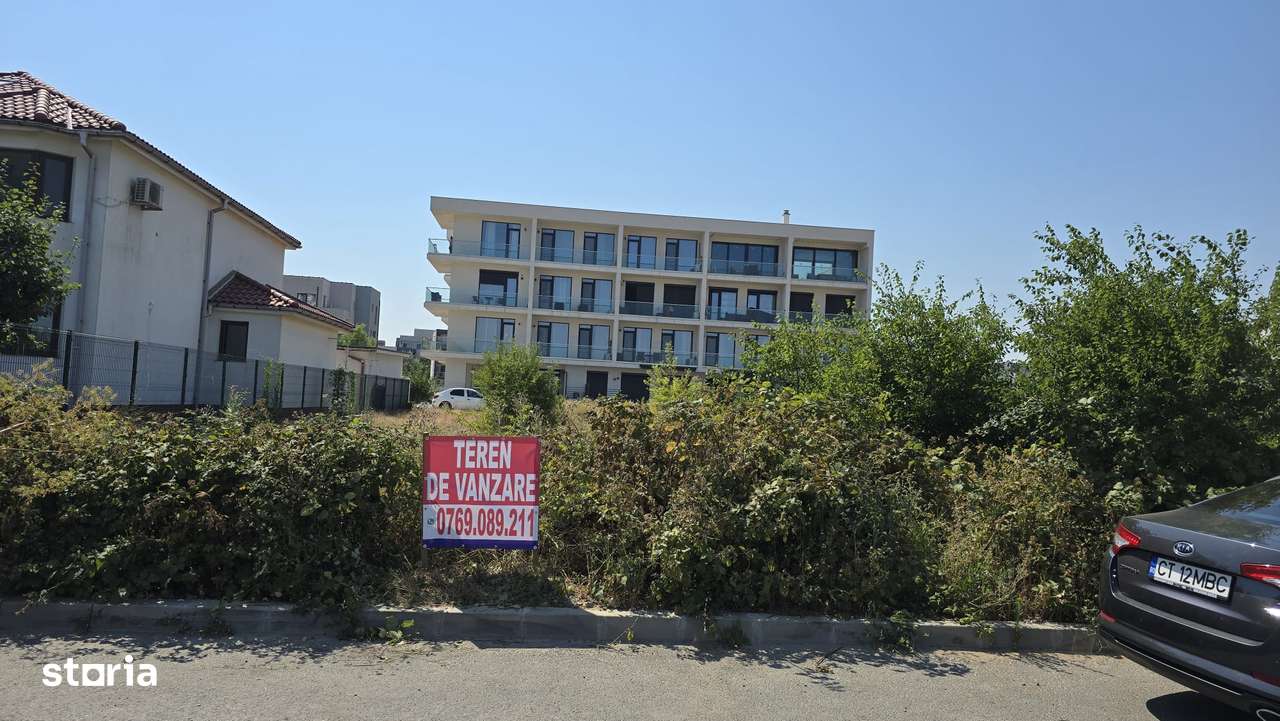 Mamaia Nord Strada D25 ,teren intravilan 700 mp 480 eur mp usor neg-2