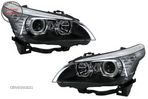 Faruri LED Dayline Angel Eyes BMW Seria 5  E60 E61 (2003-2007) LCI Design- livrare gratuita - 1