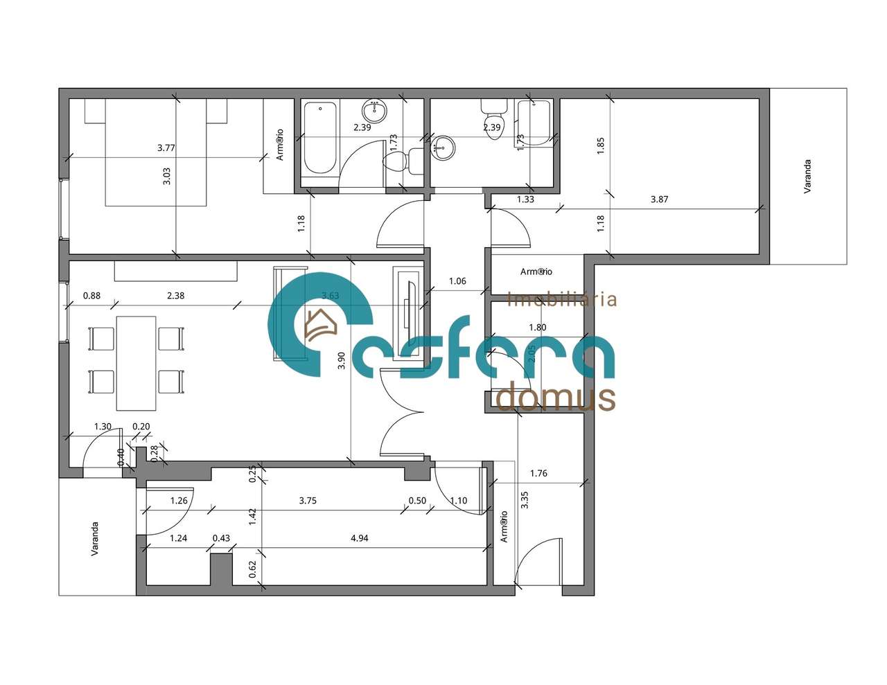 Apartamento T3 Venda em Gulpilhares e Valadares,Vila Nova de Gaia-27