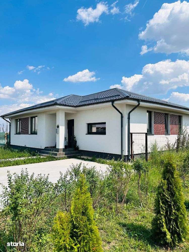 Casa individuala 4 camere Finalizata, TVA inclus, Balotesti-1