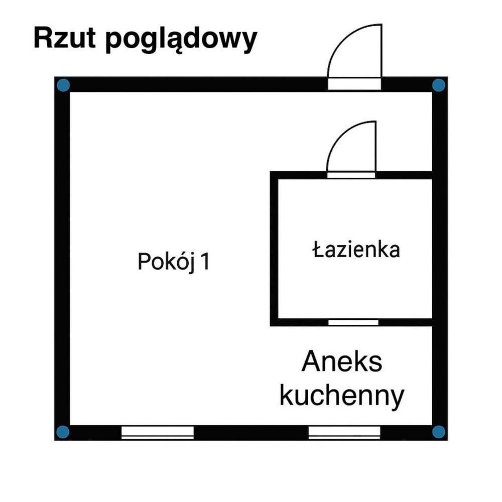 Kawalerka, przy Umk, niski czynsz - Pełny obrazek: 4/4