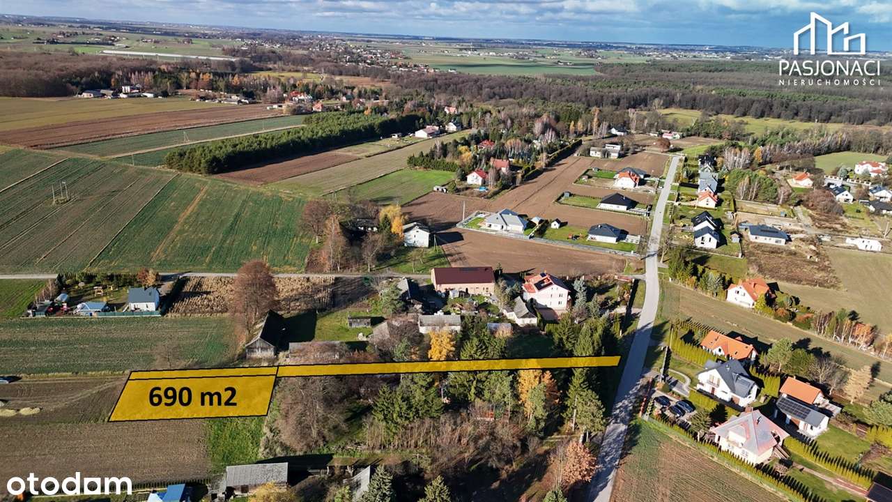 Działka budowlana Krężnica Jara-2