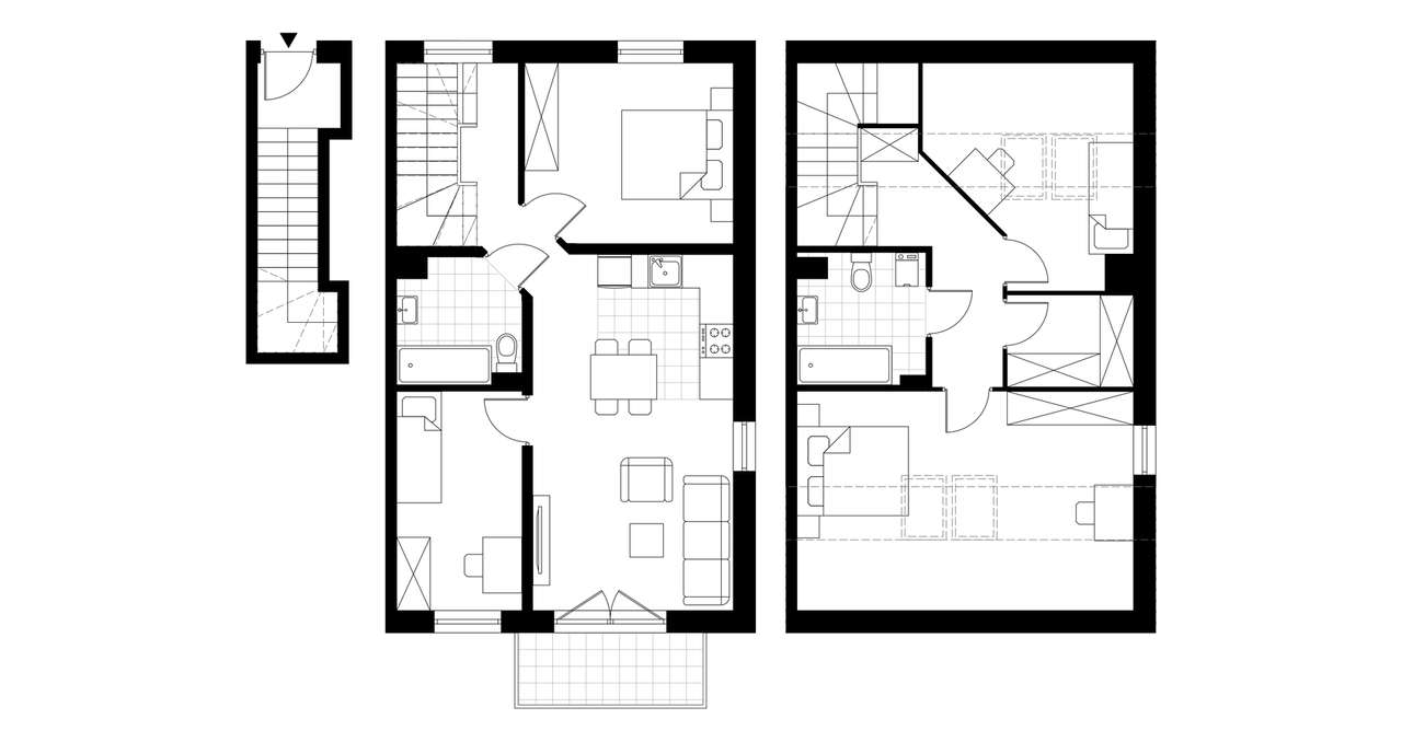 5-pokojowe mieszkanie 92m2 + balkon Bezpośrednio - Pełny obrazek: 4/7