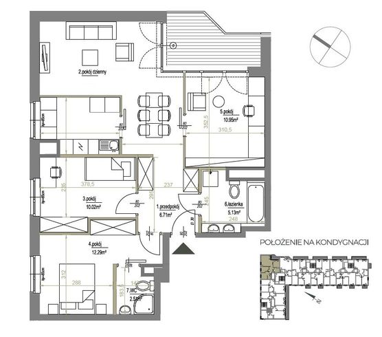 Kraków | 4-pokojowe | 73m2 | Nowe | Bezpośrednio