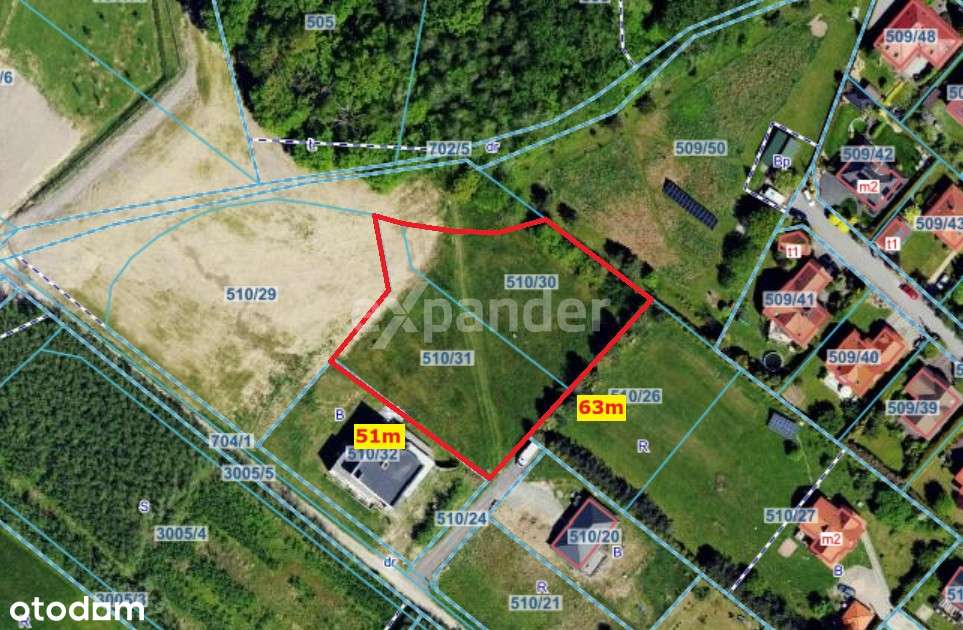 Działka Przy Lesie - 7 min do trasy S1 - 123 zł/m2 - Pełny obrazek: 3/9