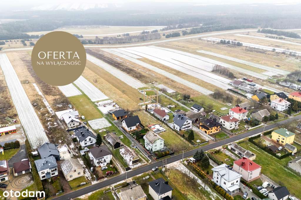 Działka budowlana z fundamentem-4