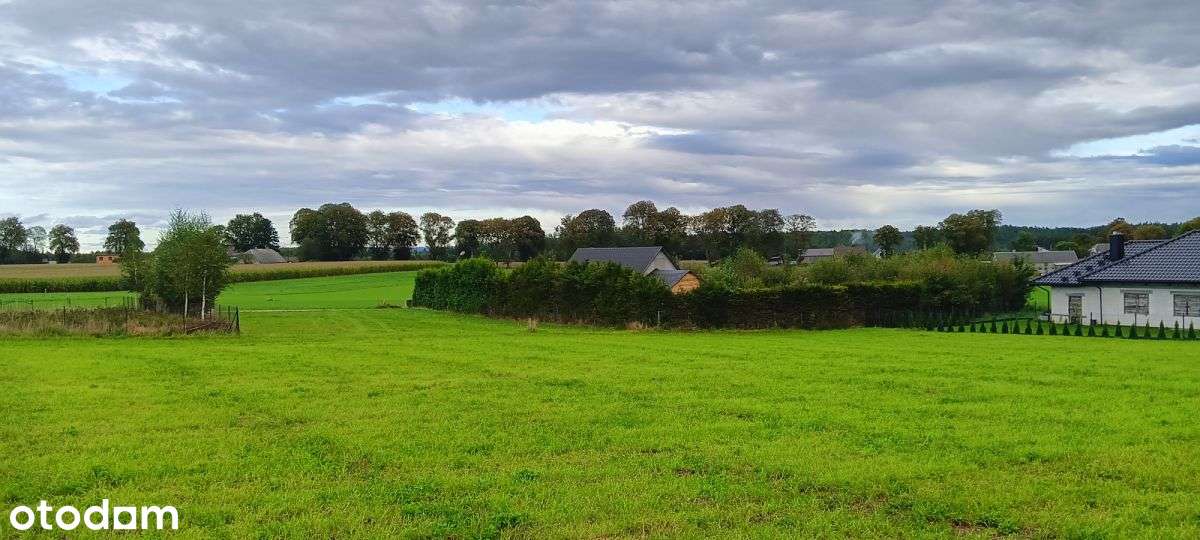 Działka w Wyszecinie k. Luzina z Mpzp-8