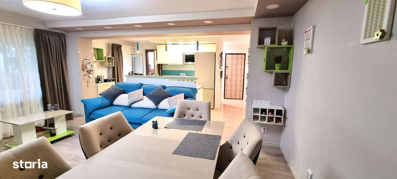 APARTAMENT EXCEPȚIONAL - 3 CAMERE + DRESSING SEPARAT | MOBILAT COMPLET-1