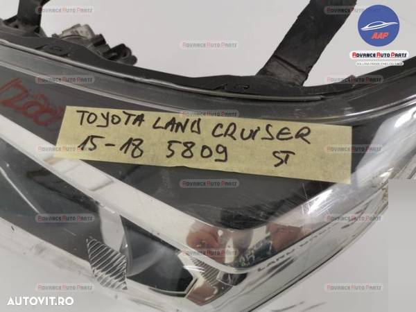 Far stanga Toyota Land Cruiser an 2015-2018 cu led, original - 5