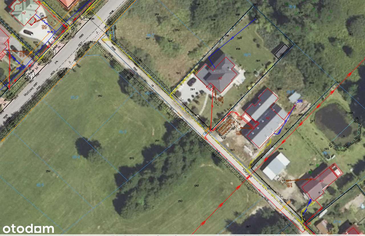 Niewodnica Kościelna działka 1000 m2