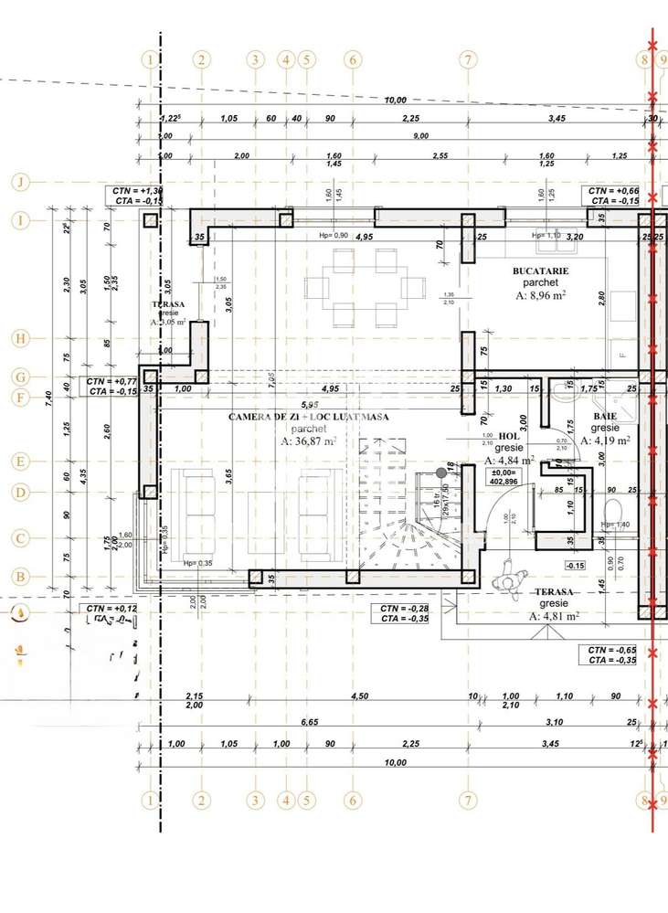 Casa de vanzare 120 mp, 4 camere,3 bai, teren 350 mp, DEZMIR - Imagine principală: 4/15