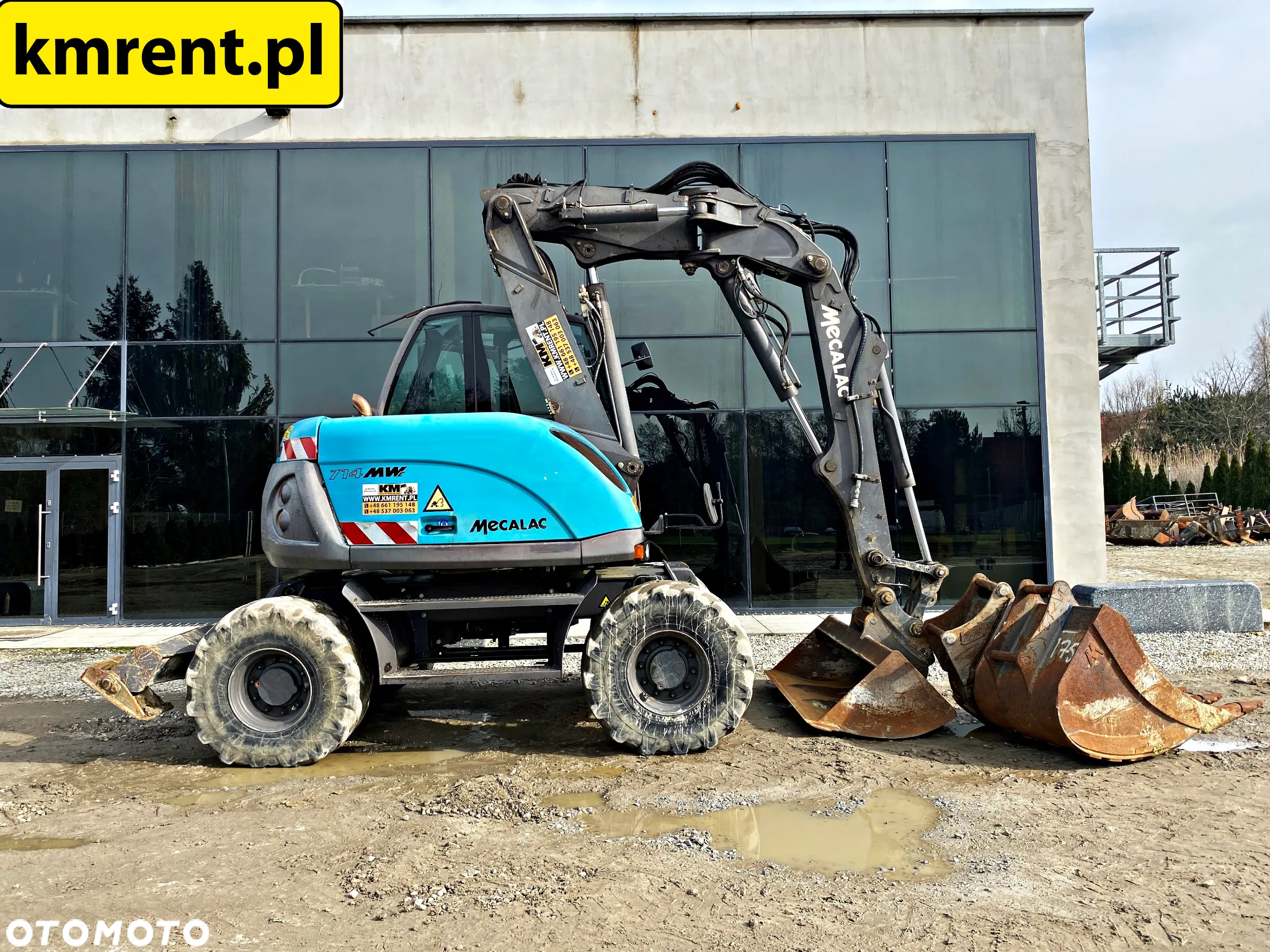 Mecalac 714 MW KOPARKA KOŁOWA 2013R. | KOMATSU PW 140 160 JCB JS 145 - 3