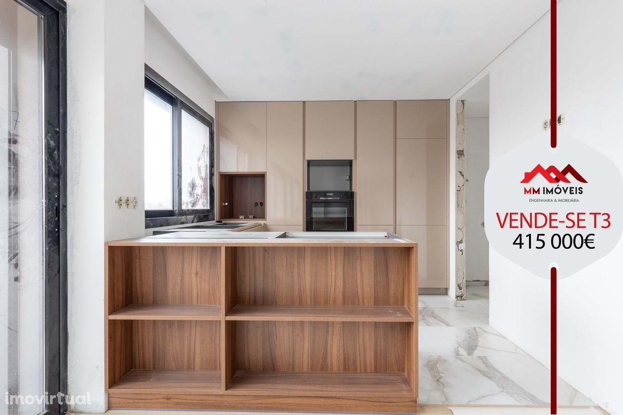 Apartamento T3 | Triplex | Rio Tinto | RoofTop | Box P/2 Carros