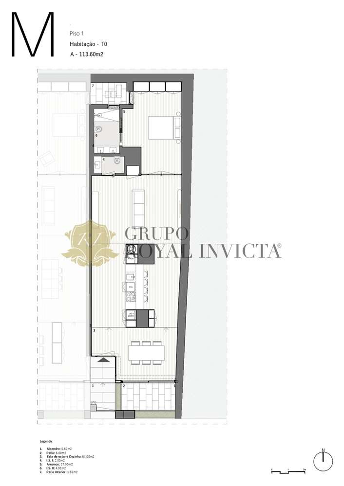 Espaço Comercial com projeto para conversão em 2 Apartamentos – Bonfim-10
