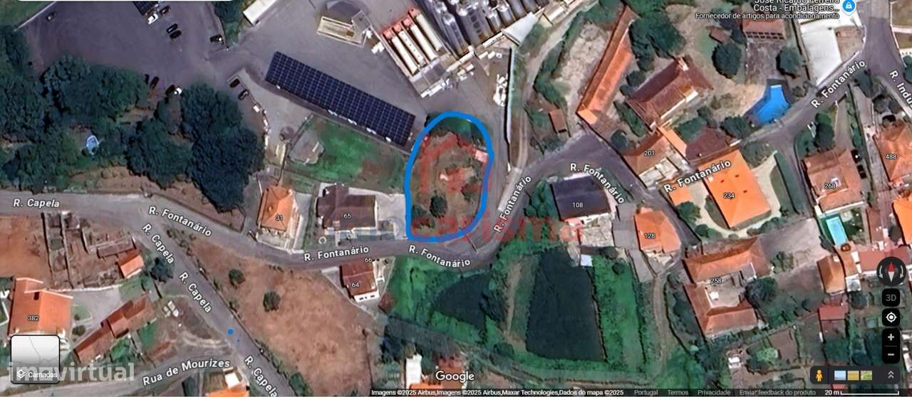 Terreno para construção com 923.36m2 de área construtiva em Rebordões, - Grande imagem: 5/5