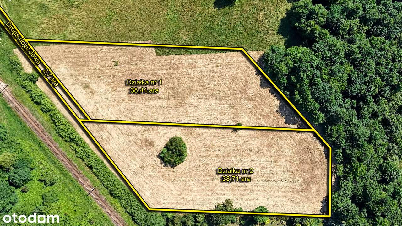 Piękna działka blisko centrum przy lasku - Pełny obrazek: 2/13