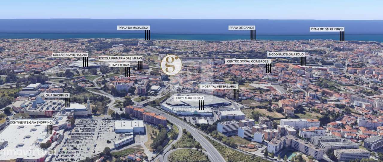 Apartamento T2, novo, com varanda em Arcozelo - Vila Nova de Gaia - Grande imagem: 5/13