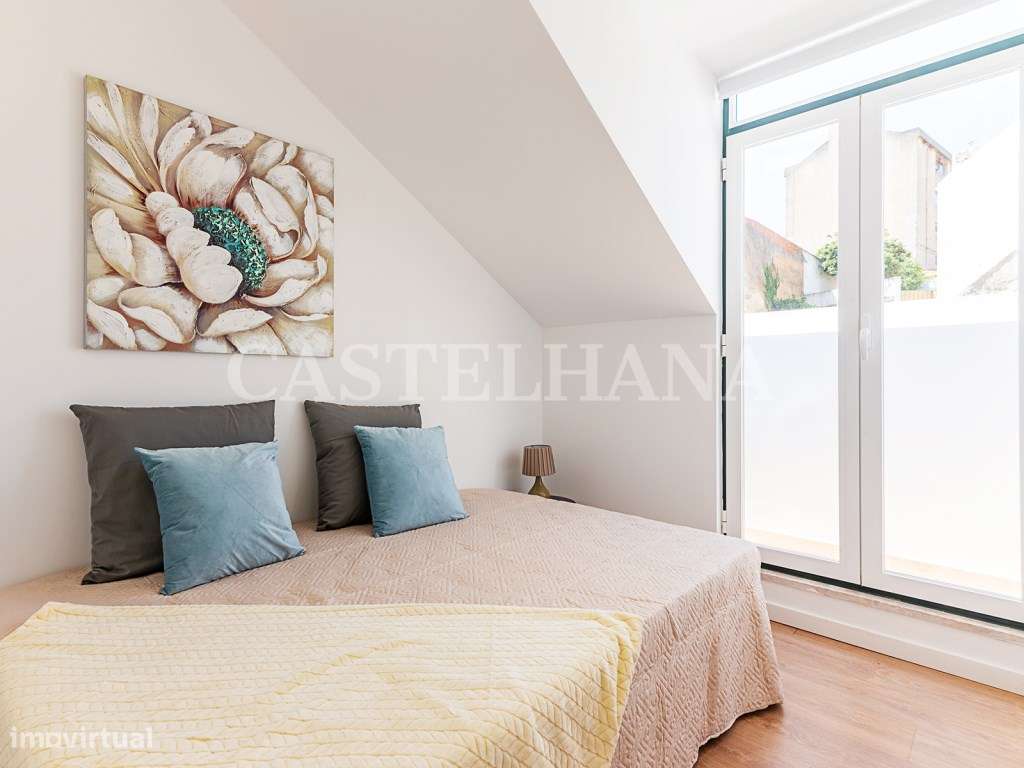 Apartamento T2 remodelado e mobilado com varanda com vista rio em S... - Grande imagem: 5/20