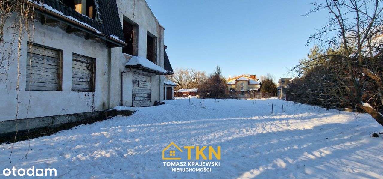 Działka 1620 m² z domem Warszawa-Ursynów-4