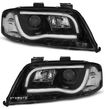 Reflektory Lampy kpl Diody Soczewka Clear Black Audi a6 C5 4b 1997-2001 - 1