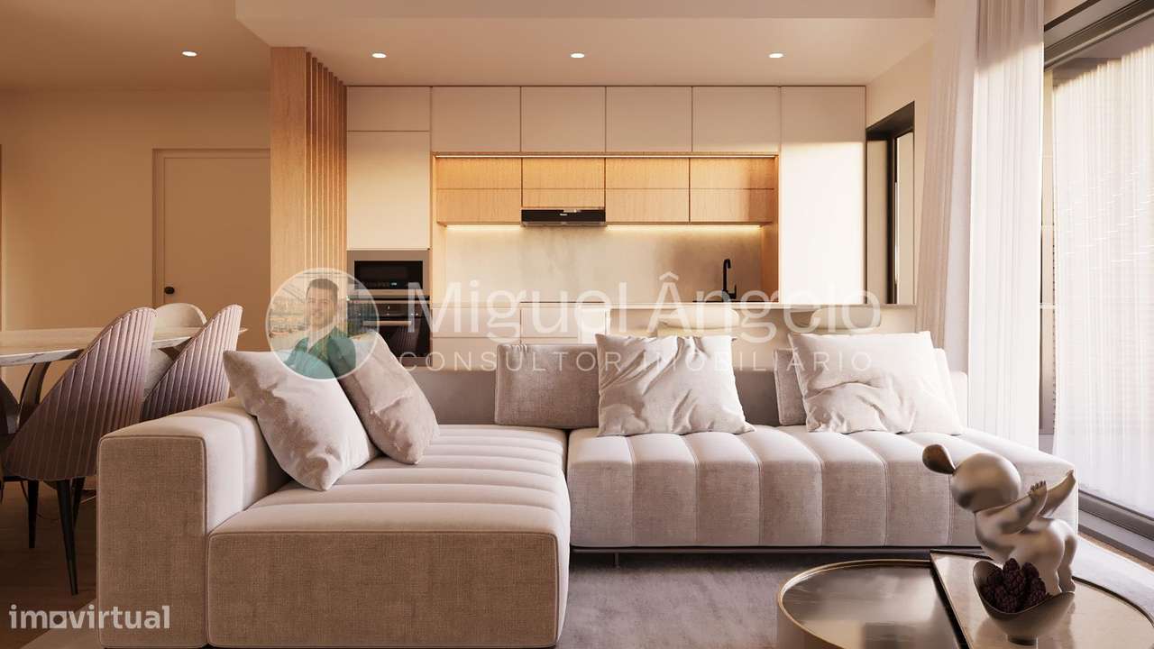 T2 novo no Egas Moniz Residence com varanda e excelente localização - Grande imagem: 4/13