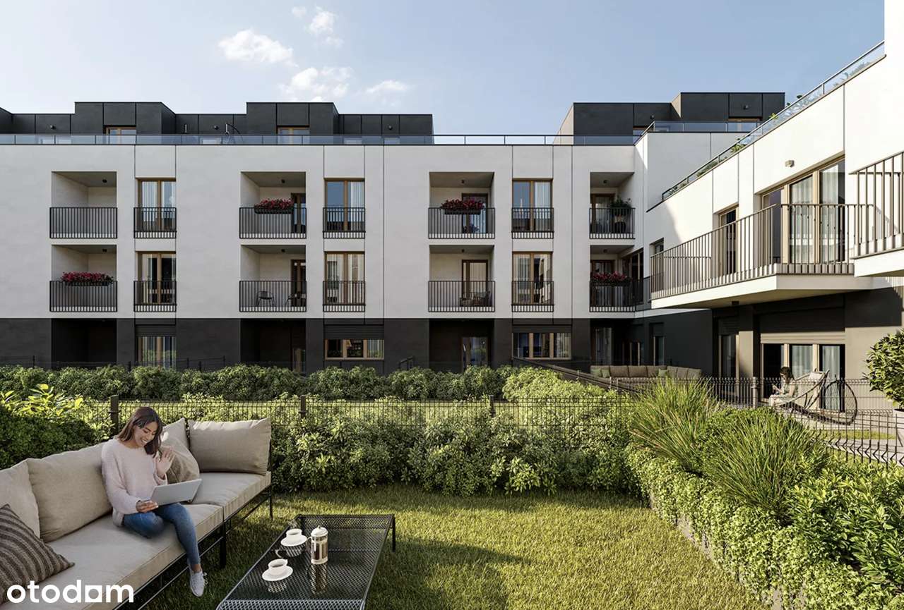 Apartament z dużym Tarasem 36m2, Salon 40m2, Duże przeszklenia, ATAL-18