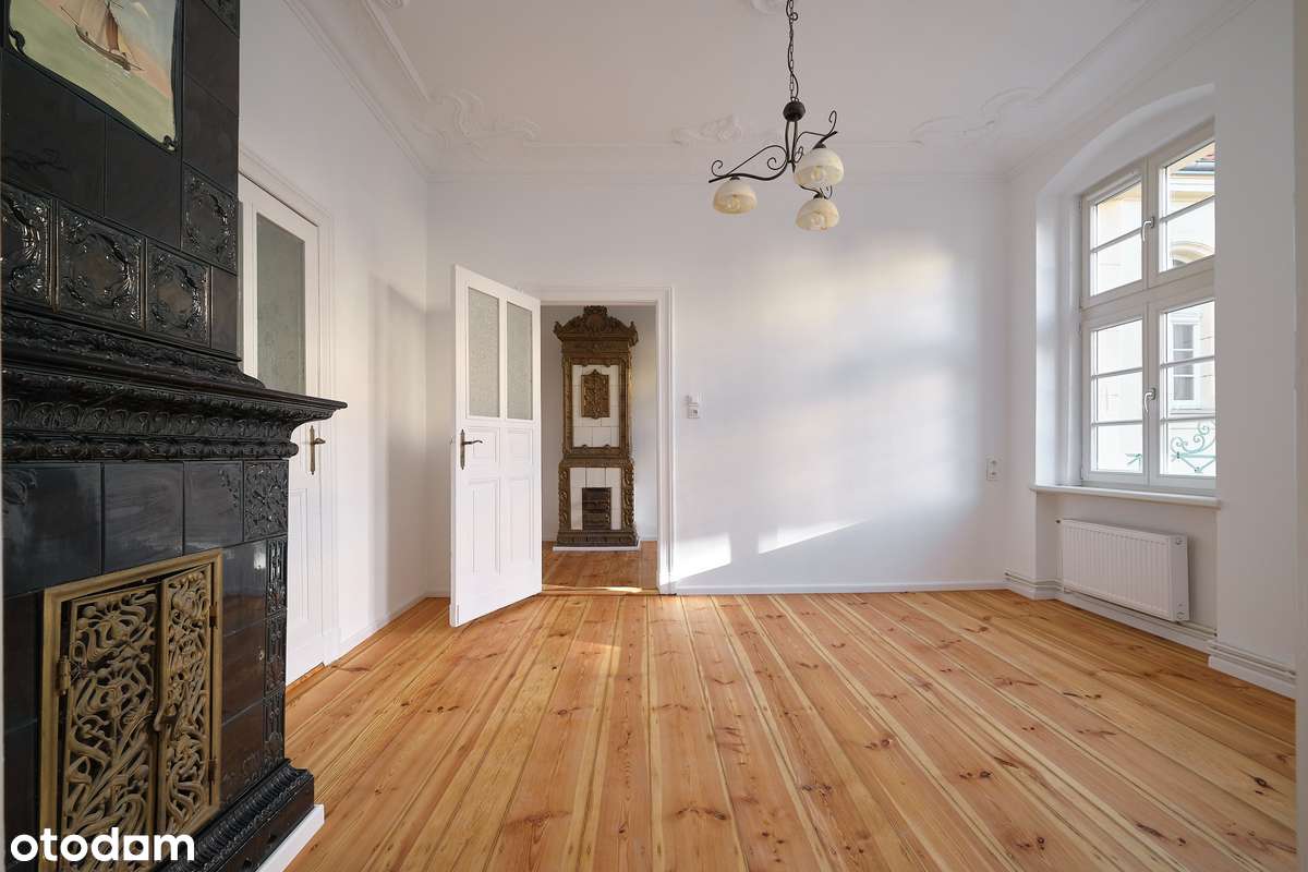 Unikatowe, przestronne  4 pokoje w secesyjnej kamienicy w CENTRUM ! - Pełny obrazek: 4/17