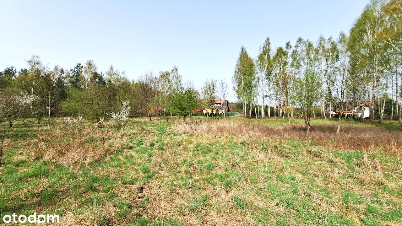 Działka pod budowę domu 30 min. do Gdańska, 10 min do Pruszcza Gd.