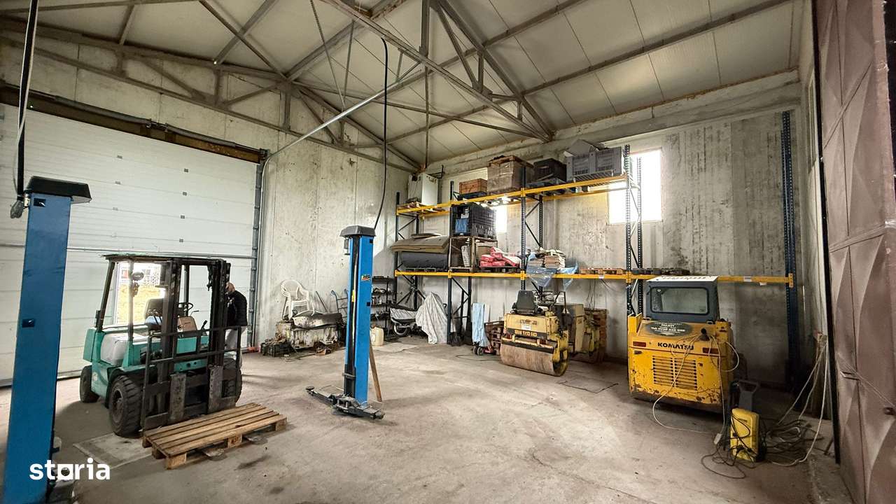 Hala 300mp, acces si intoarcere tir in curte 5000mp, Osorhei, birouri - Imagine principală: 3/12