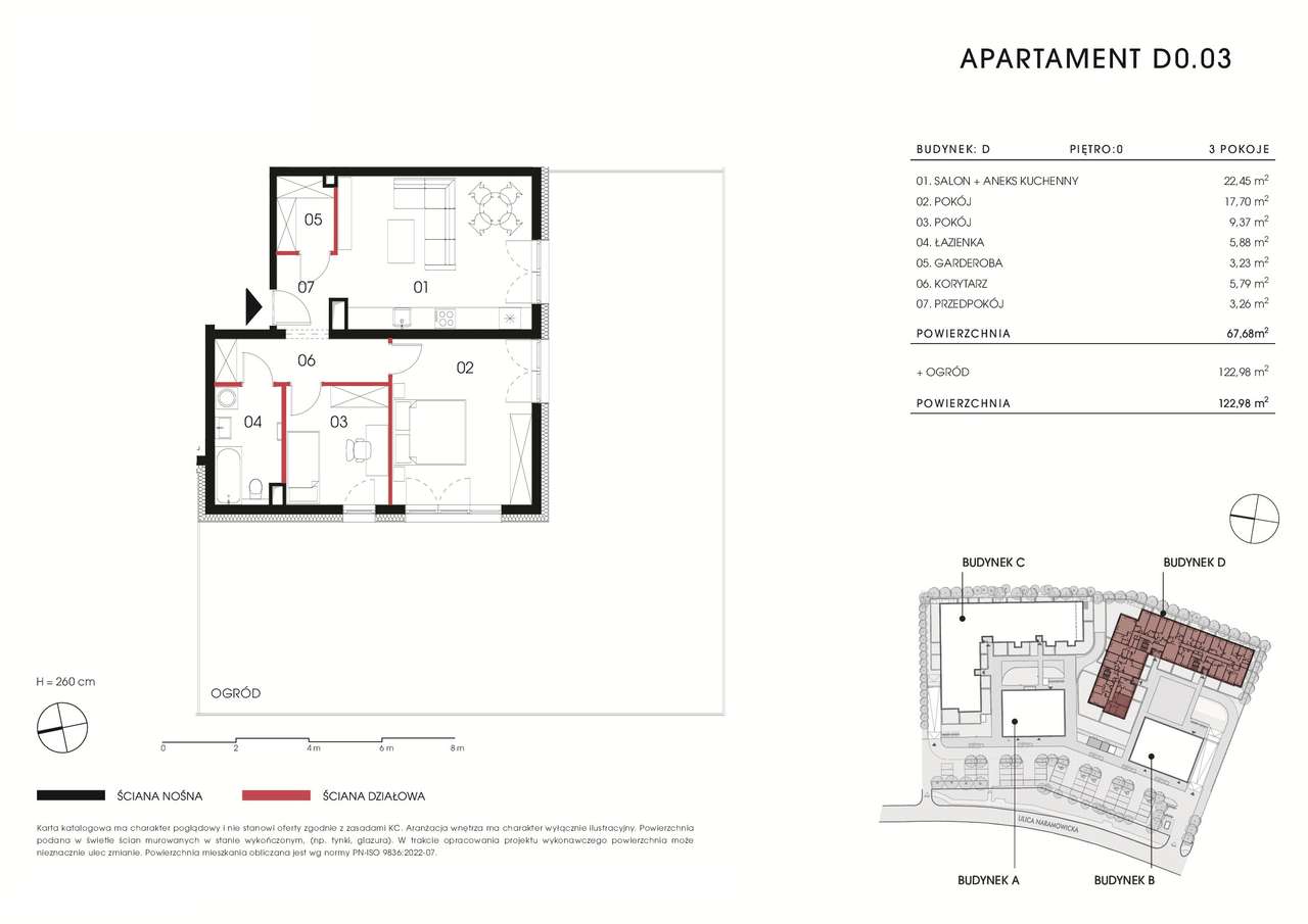 >ZAPYTAJ O DUŻY RABAT<3 pok. + ogród | Mieszkanie z listy promocyjnej-1