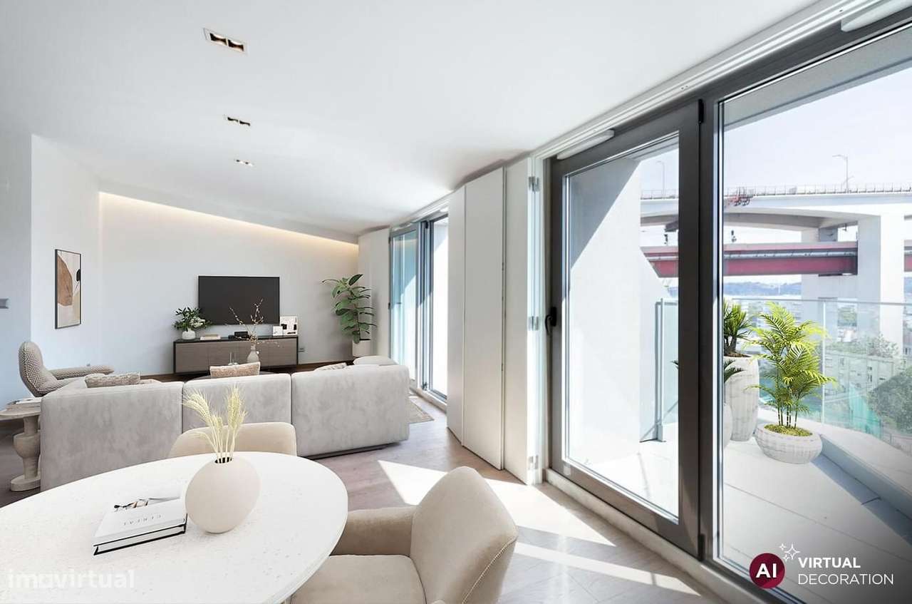 Apartamento T3 com vista, Alcântara, Lisboa - Grande imagem: 5/37