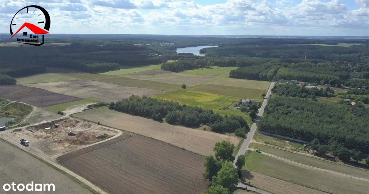 Ostatnia działka w takiej cenie las i jezioro