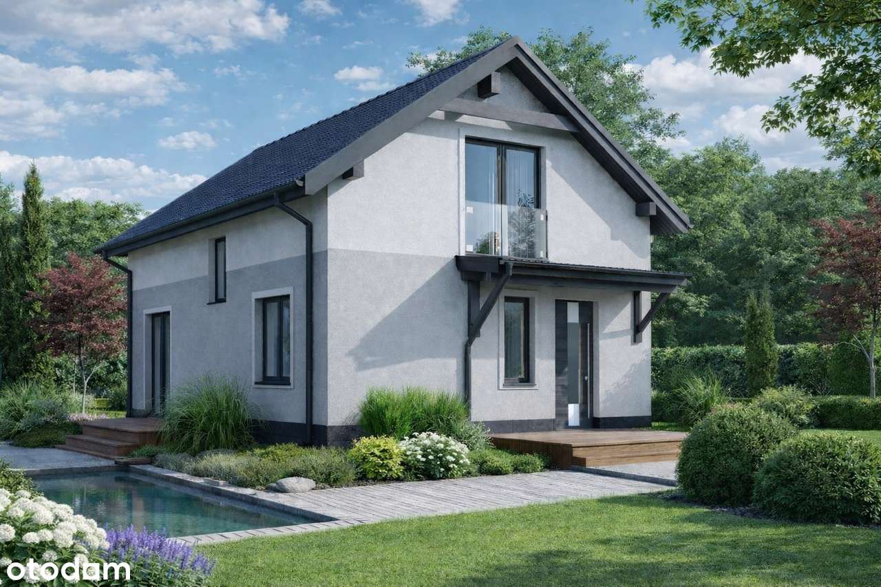 Dom wolnostojący 100m2 z działką 1000m w okolicach Milanówka