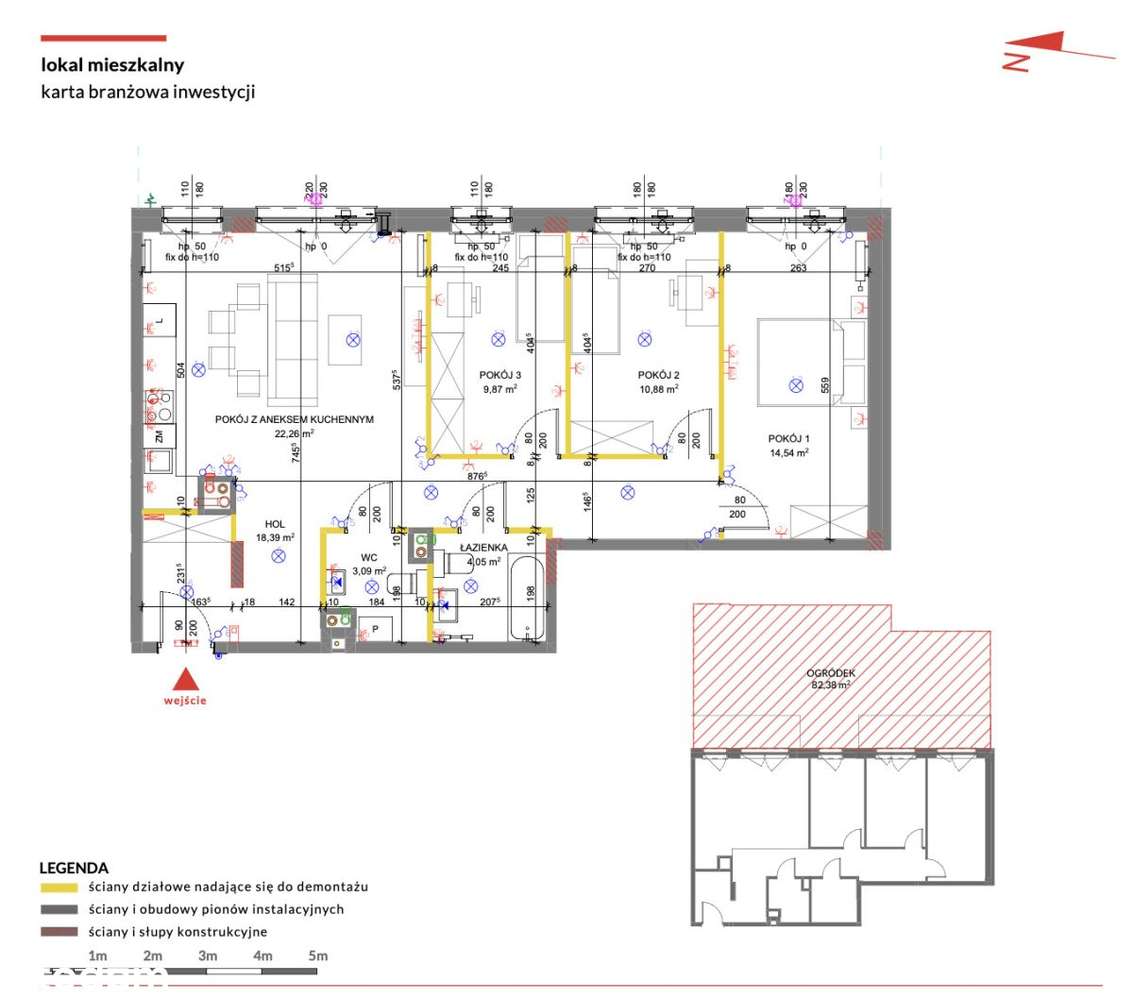 4 pokoje z prywatnym ogródkiem | Białołęka-9